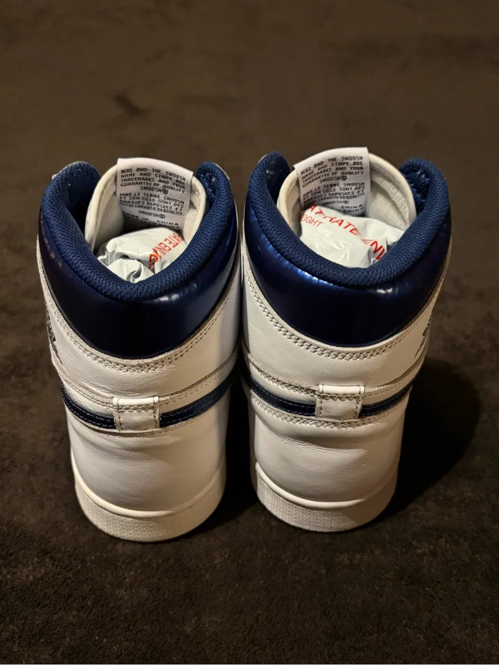 Nike Air Jordan 1 High OG Metallic Navy (2016)